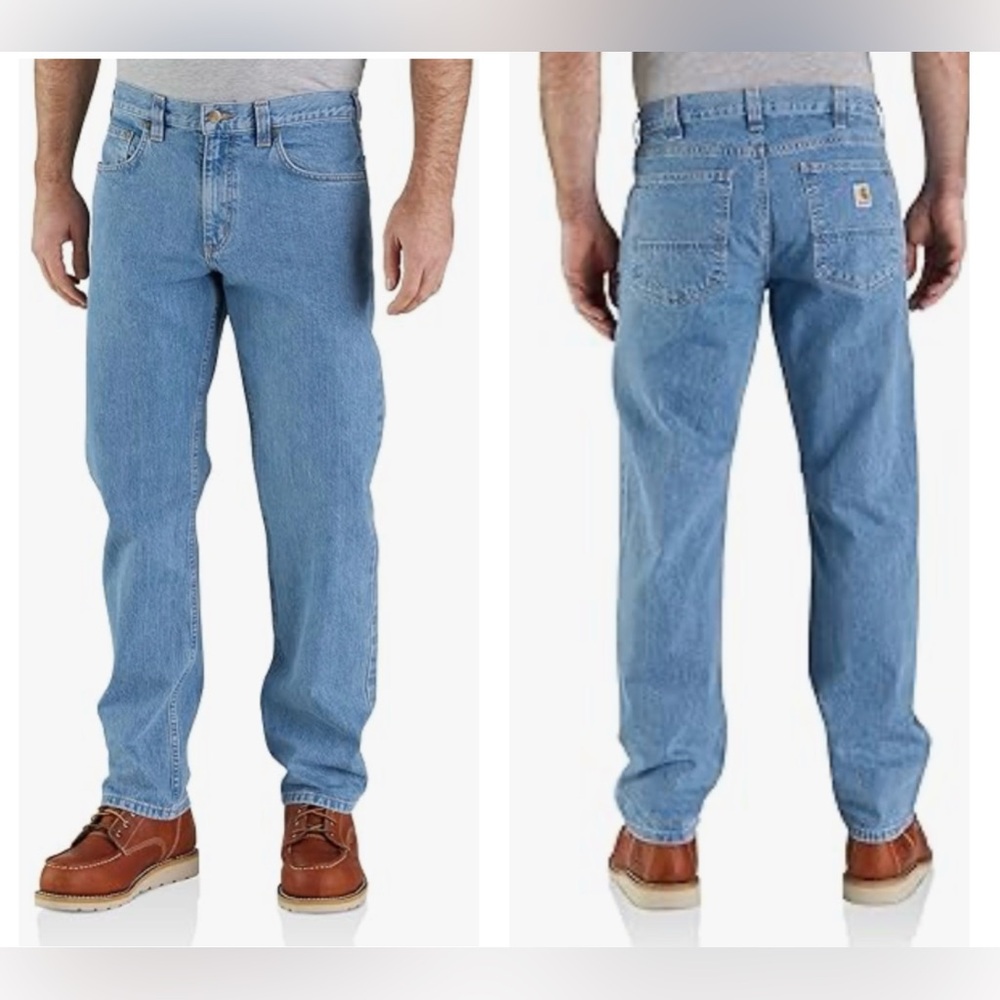 Carhartt Men's Relaxed Fit 5-Pocket Jean - Cove (52x33)
